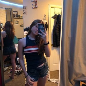 Aeropostale striped tank top